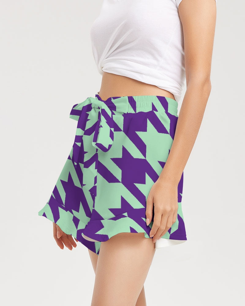 Wintermint Ruffle Shorts