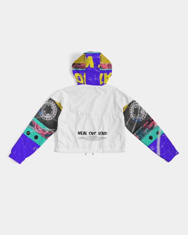 That Work Women's Cropped Windbreaker - No Pride Apparel