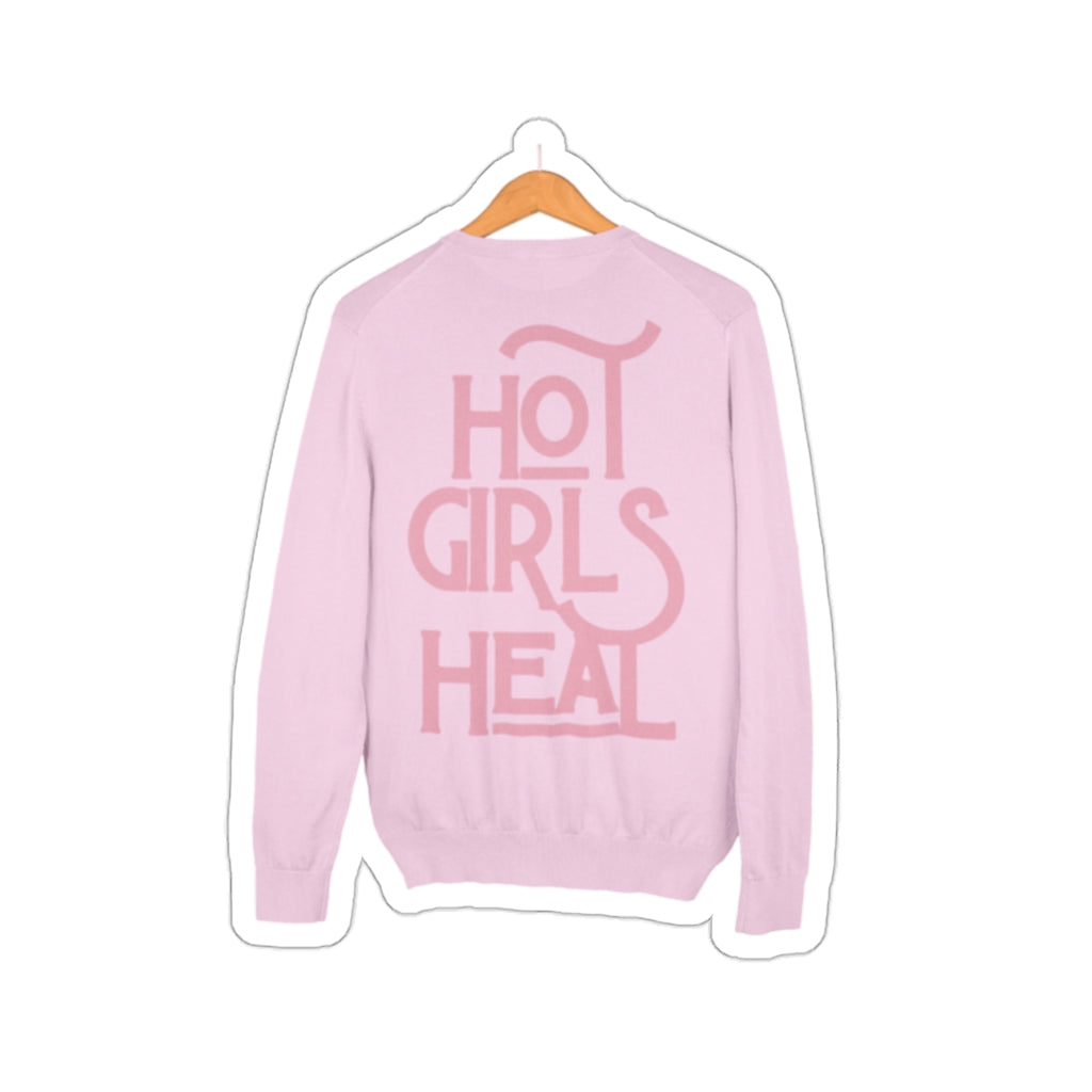 HGH Pink Sweater Sticker