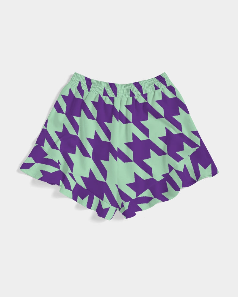 Wintermint Ruffle Shorts