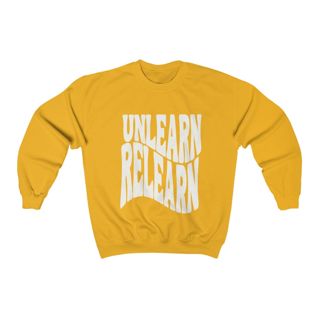 Unlearn Relearn Crewneck Sweatshirt