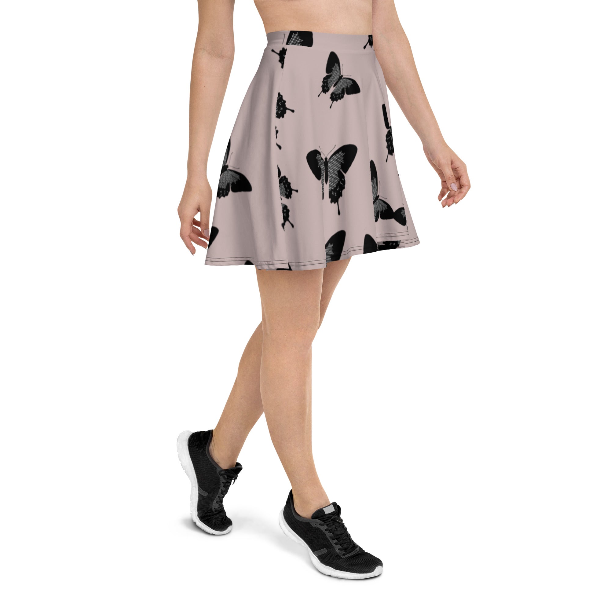 Free yourself butterfly Skater Skirt
