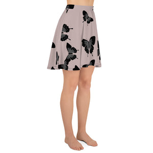 Free yourself butterfly Skater Skirt