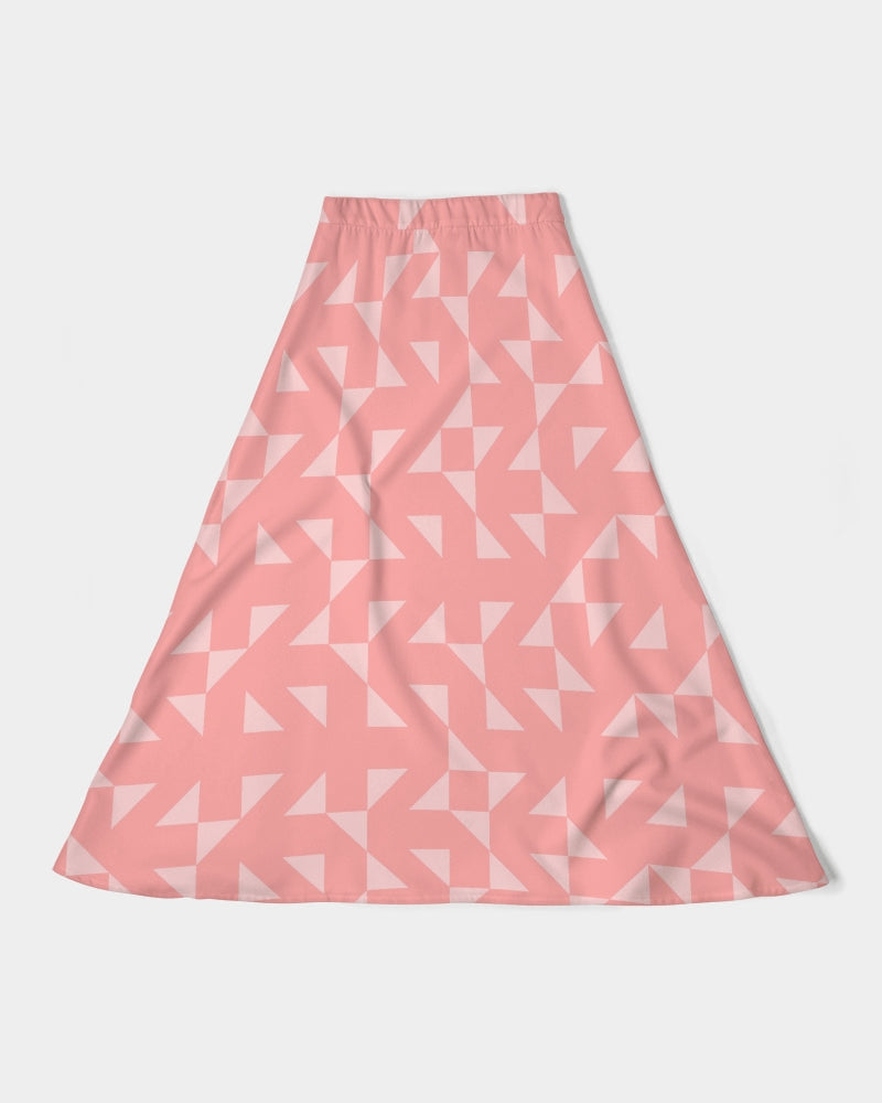 Geo Women's A-Line Midi Skirt