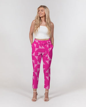 Boss Women's Belted Tapered Pants