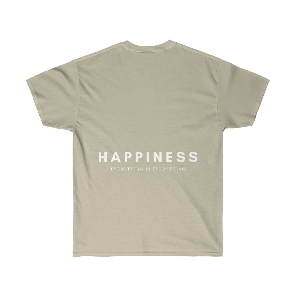 Happiness Back Print Unisex Ultra Cotton Tee