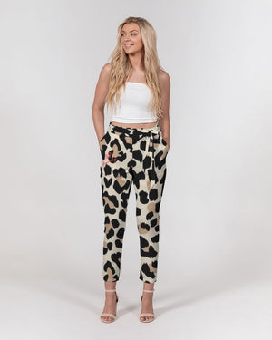 Winner Mentality Women's Belted Tapered Pants