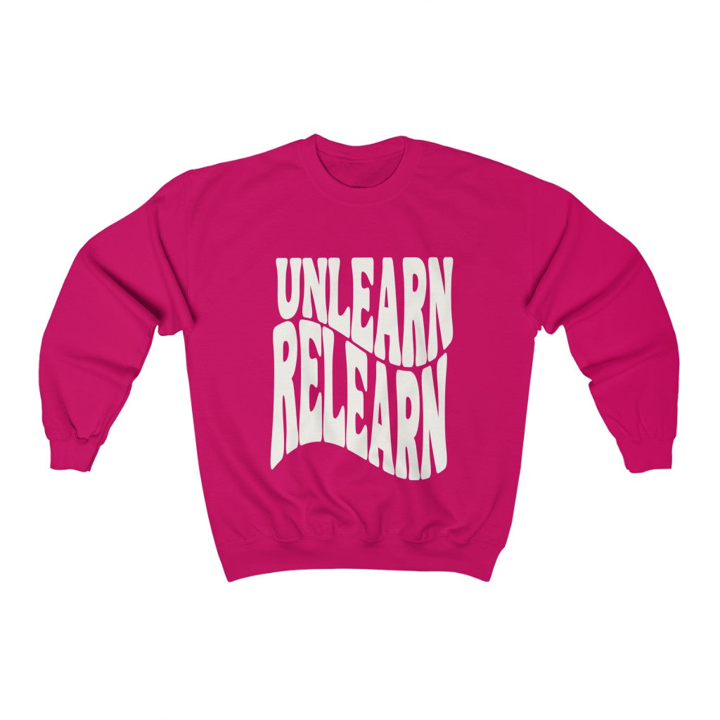 Unlearn Relearn Crewneck Sweatshirt