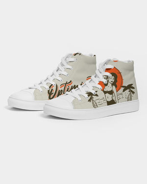 Thee Optimist Men's Hightop Canvas Shoe - No Pride Apparel
