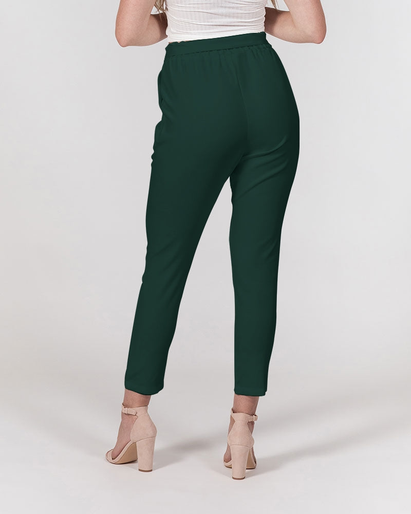 No Envy Women's Belted Tapered Pants