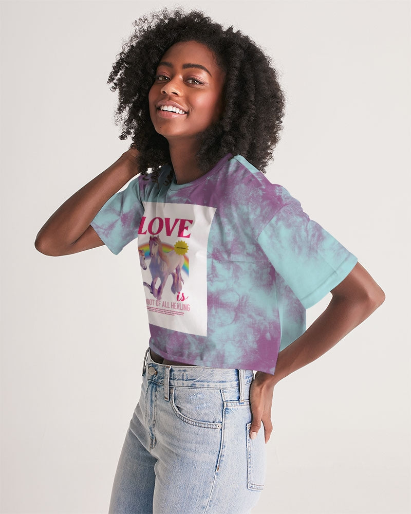 Divinity Women's Lounge Cropped Tee