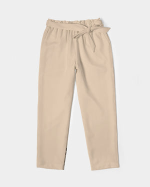 No Competition Women's Belted Tapered Pants