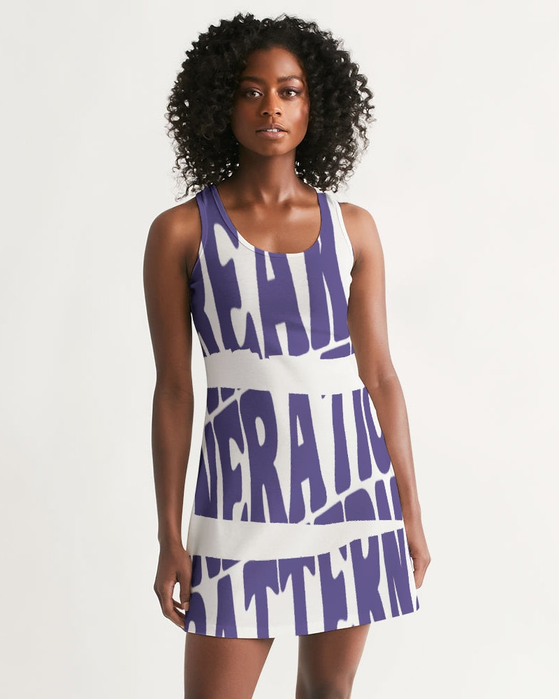 Breaking Generation Patterns Racerback Dress