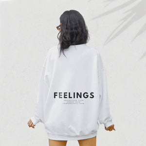 Feelings Unisex Organic Sweatshirt