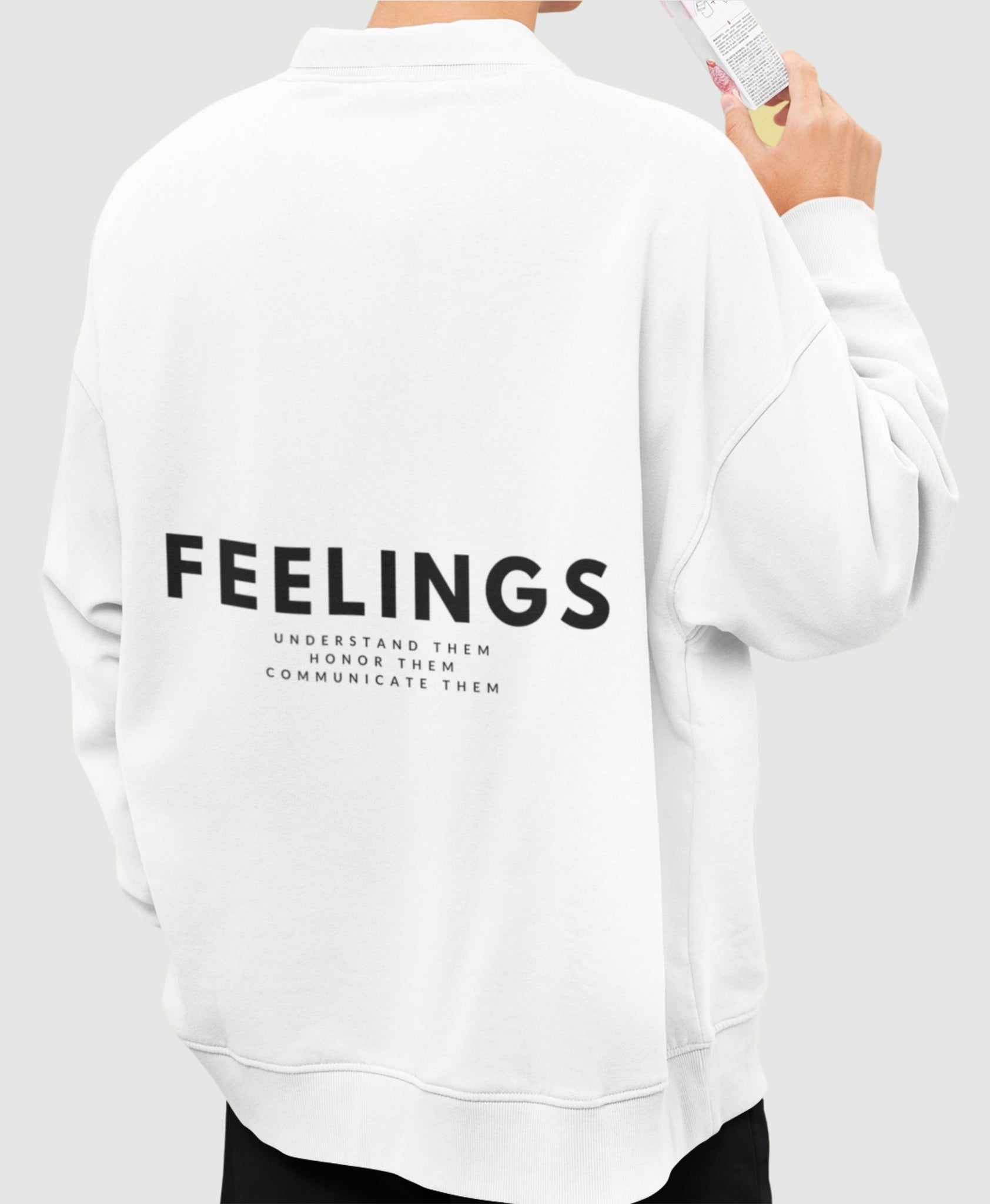Feelings Unisex Crewneck Sweatshirt