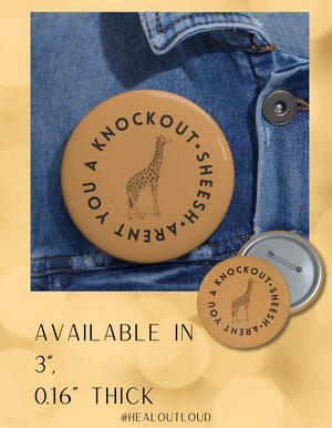 Knockout Pin Buttons