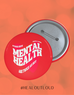 Mental Health Pin Buttons