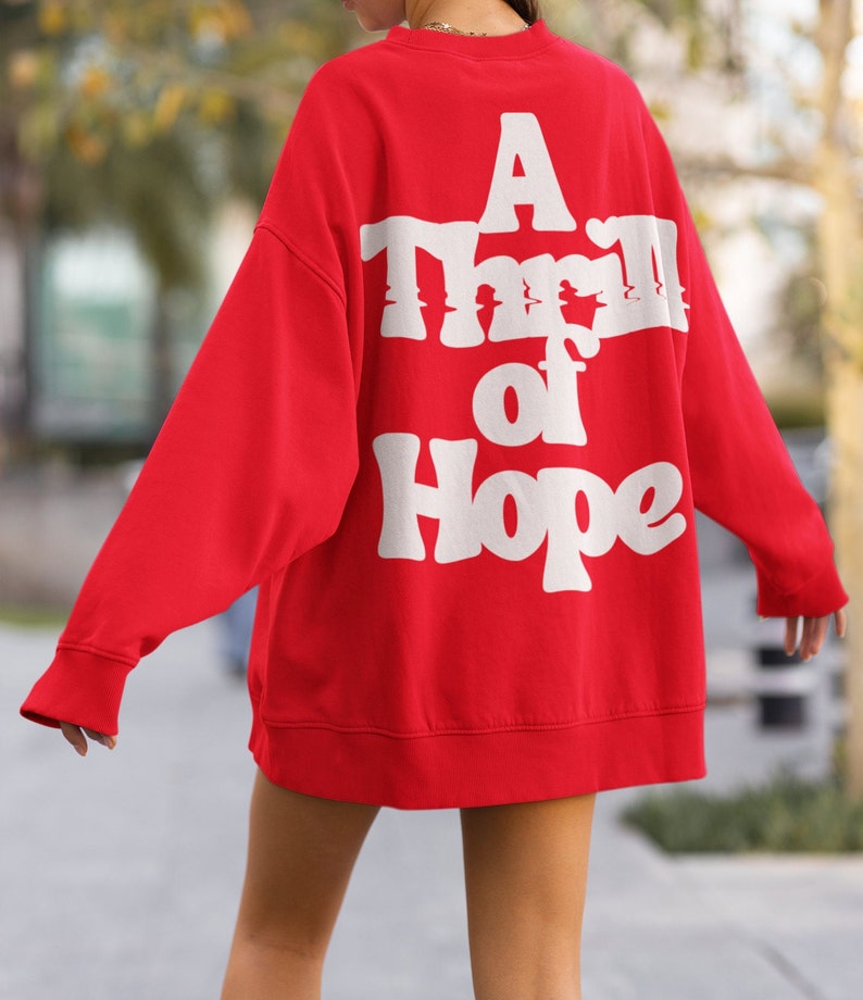 A Thrill of Hope Crewneck Sweatshirt