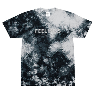 Feelings Oversized tie-dye t-shirt