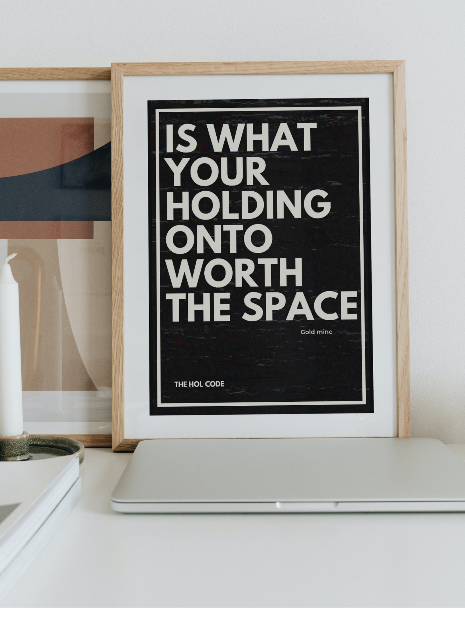 Free Up Minimalist Wall Art