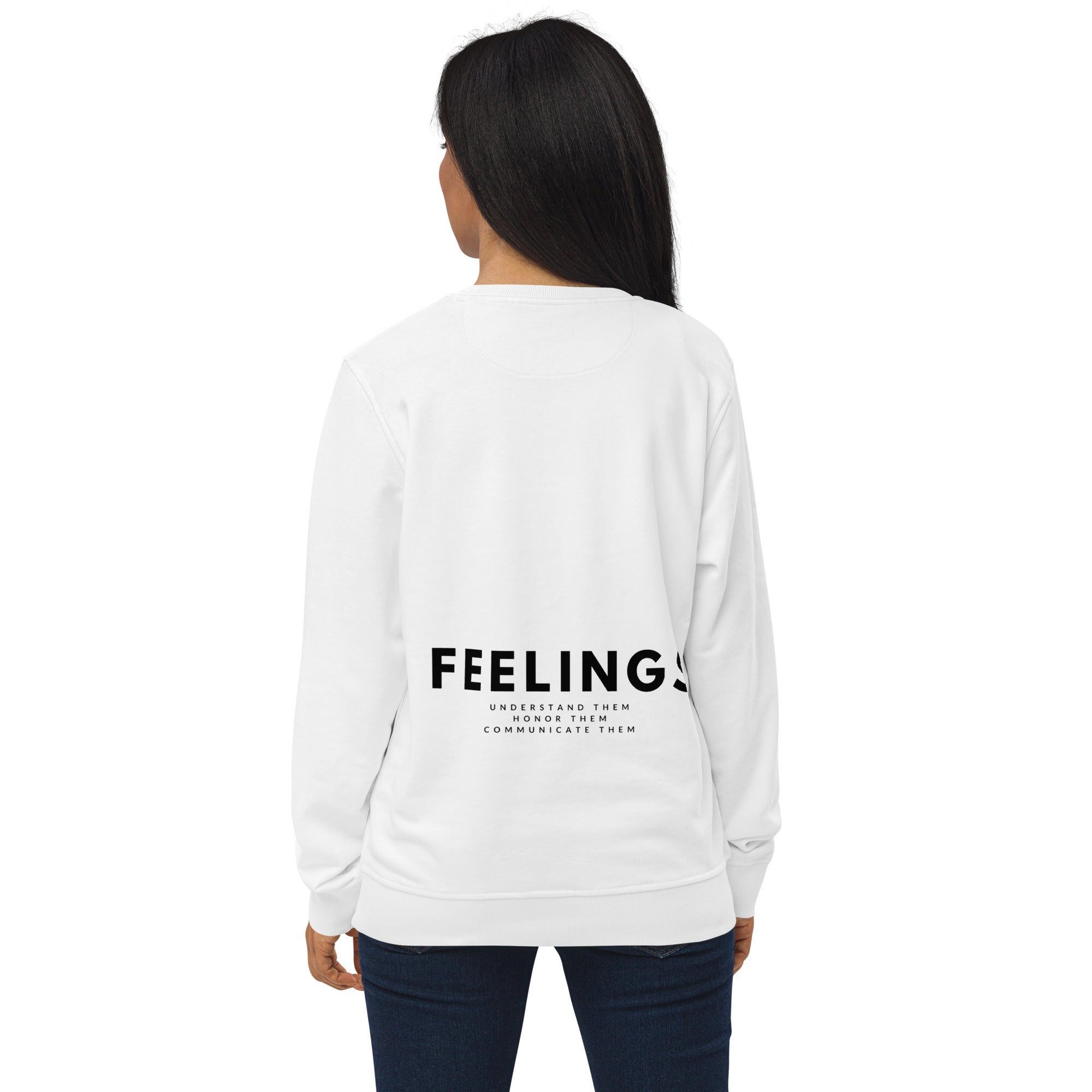 Feelings Unisex Organic Sweatshirt