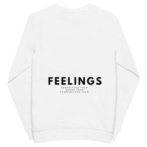 Feelings Unisex Organic Sweatshirt