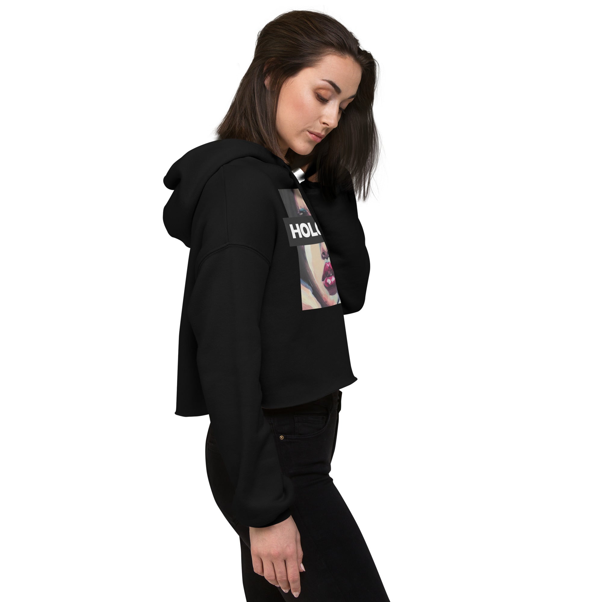 Holcode Crop Hoodie