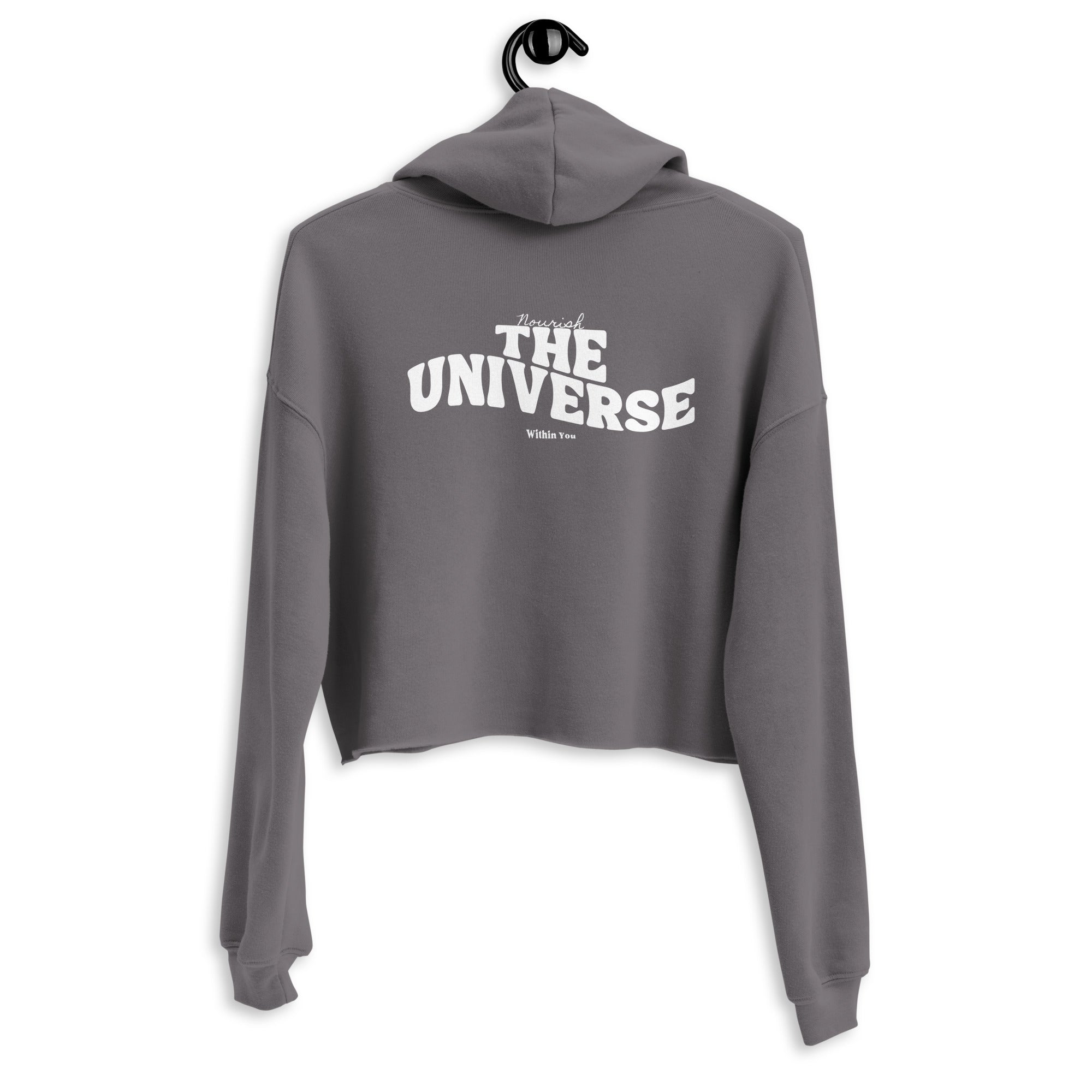You First Crop Hoodie